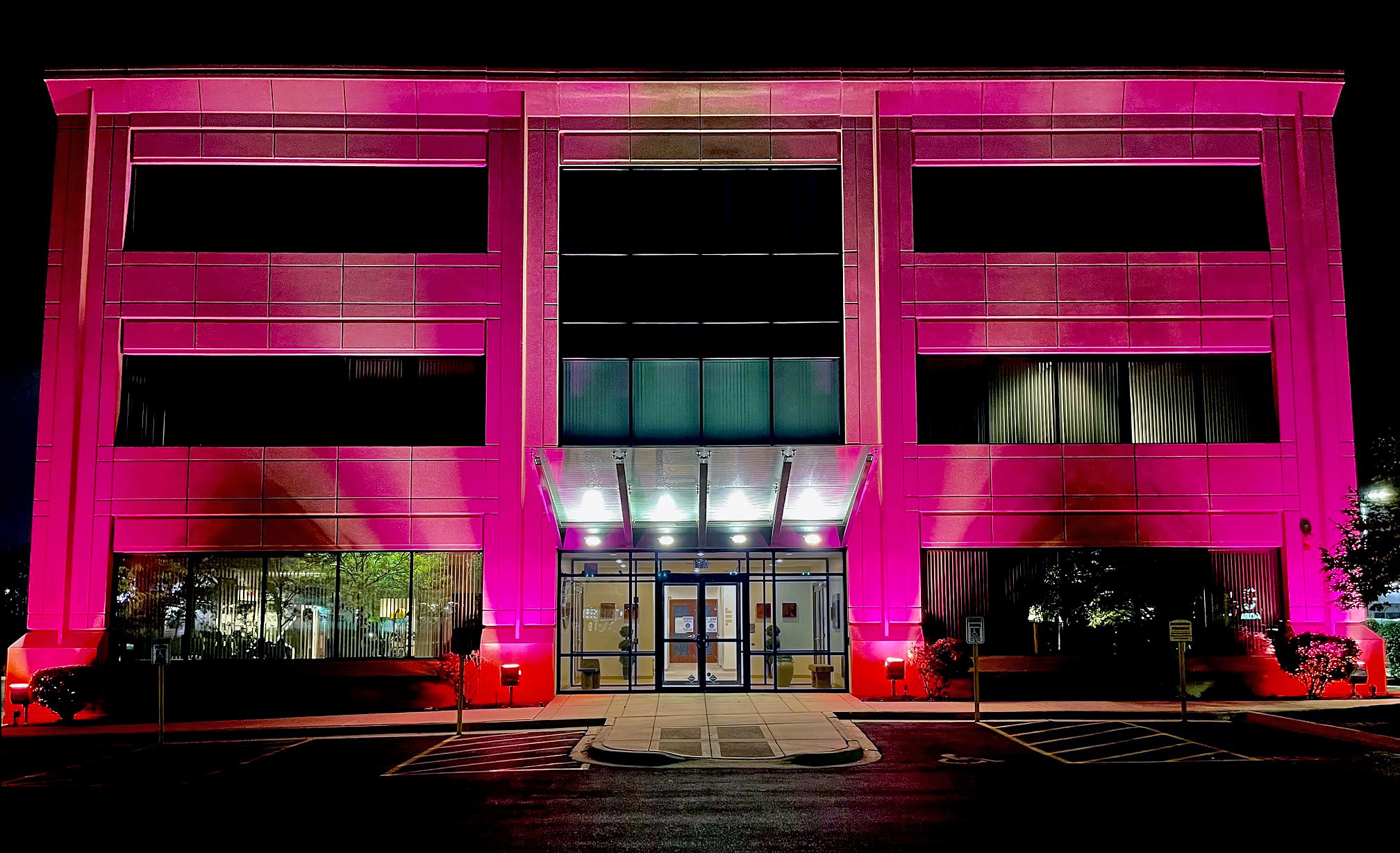 TWC Building - Breast Cancer Awareness Month