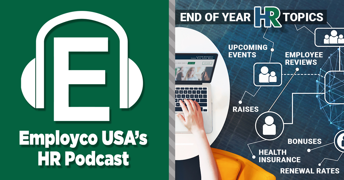 Podcast: End of Year HR Topics