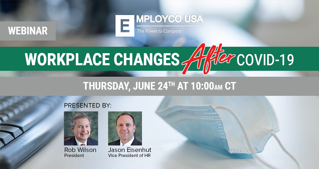 WEBINAR: Workplace Changes After COVID-19