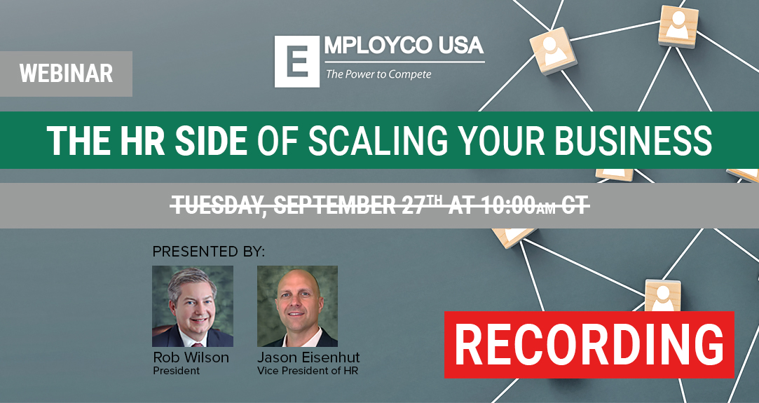 RECORDING: The HR Side of Scaling Your Business