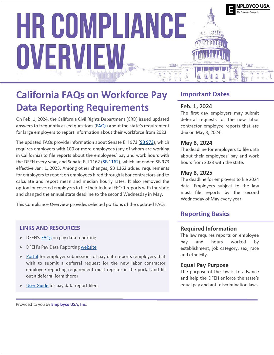 California HR Compliance Overview