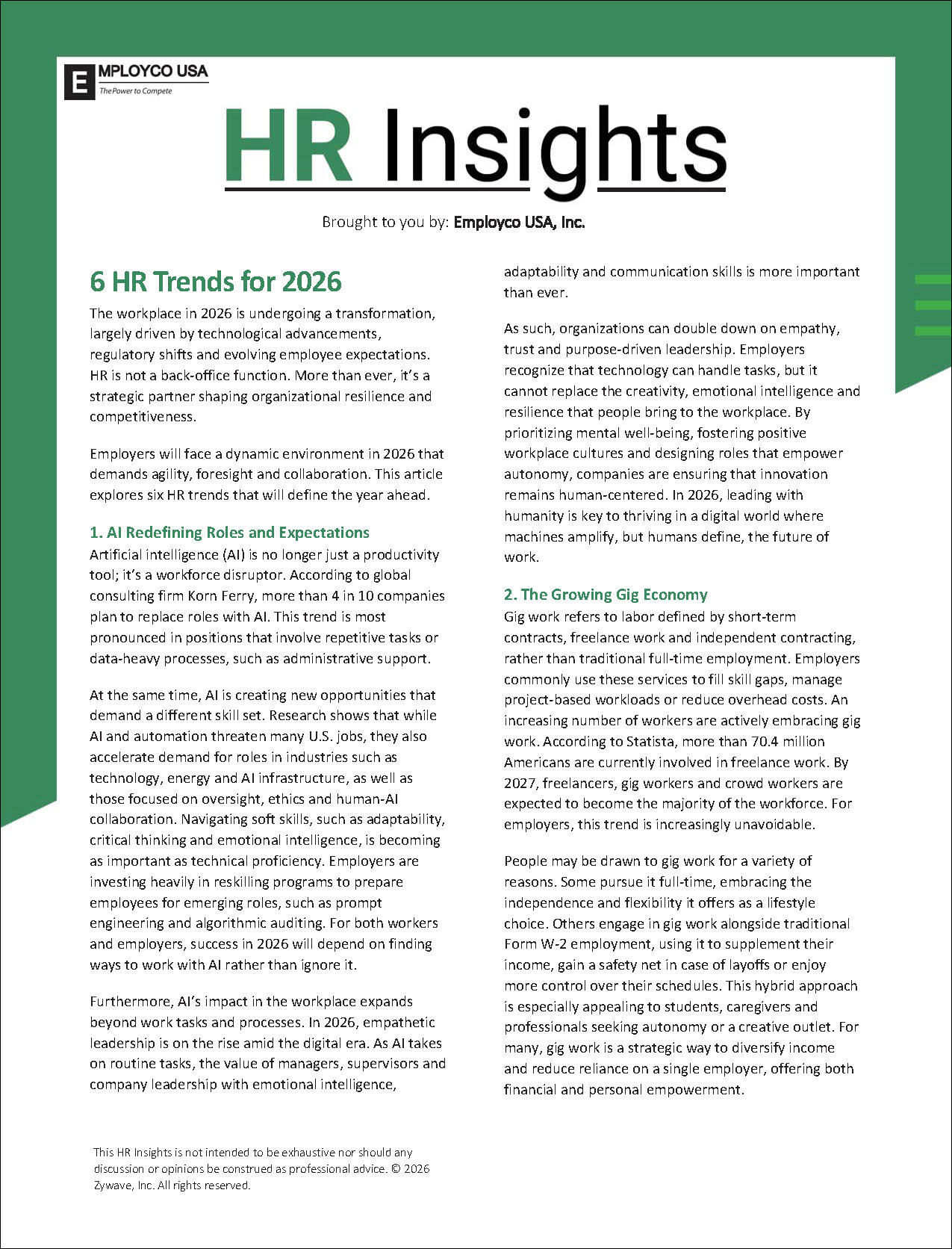 6 HR Trends for 2026