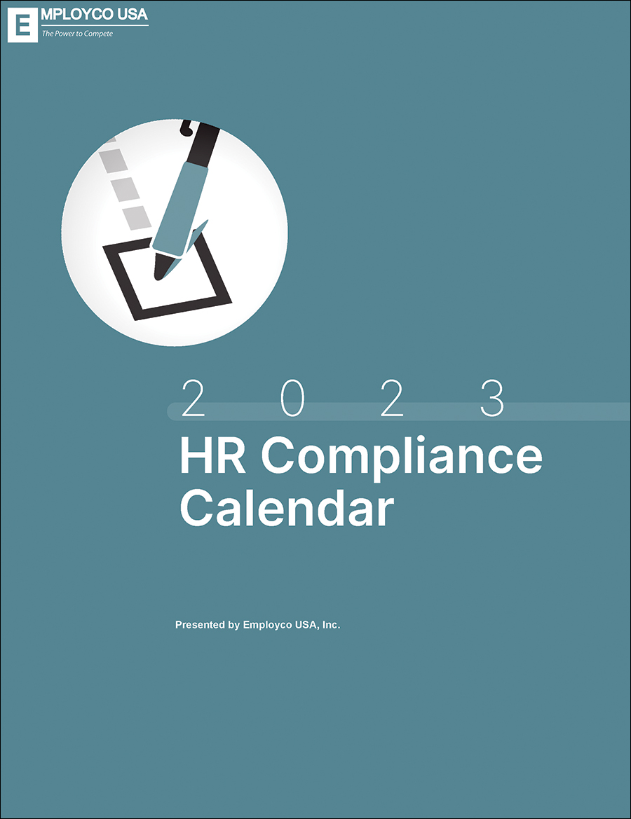 2023 HR Compliance Calendar