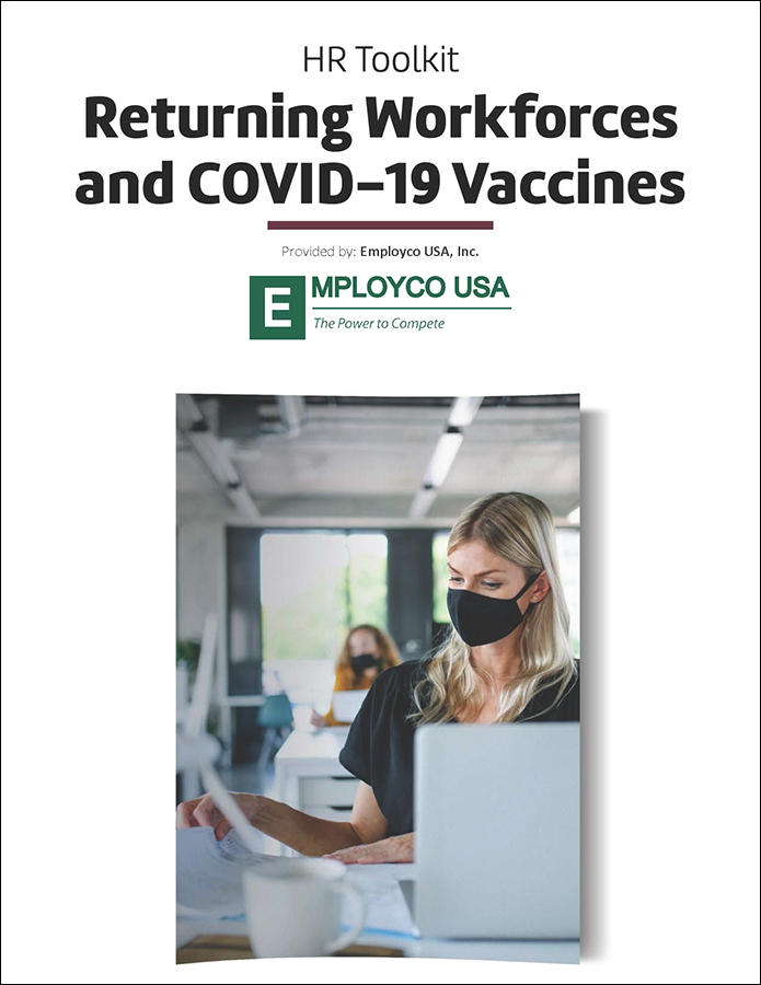 HR Toolkit – Returning Workforces and COVID-19 Vaccines