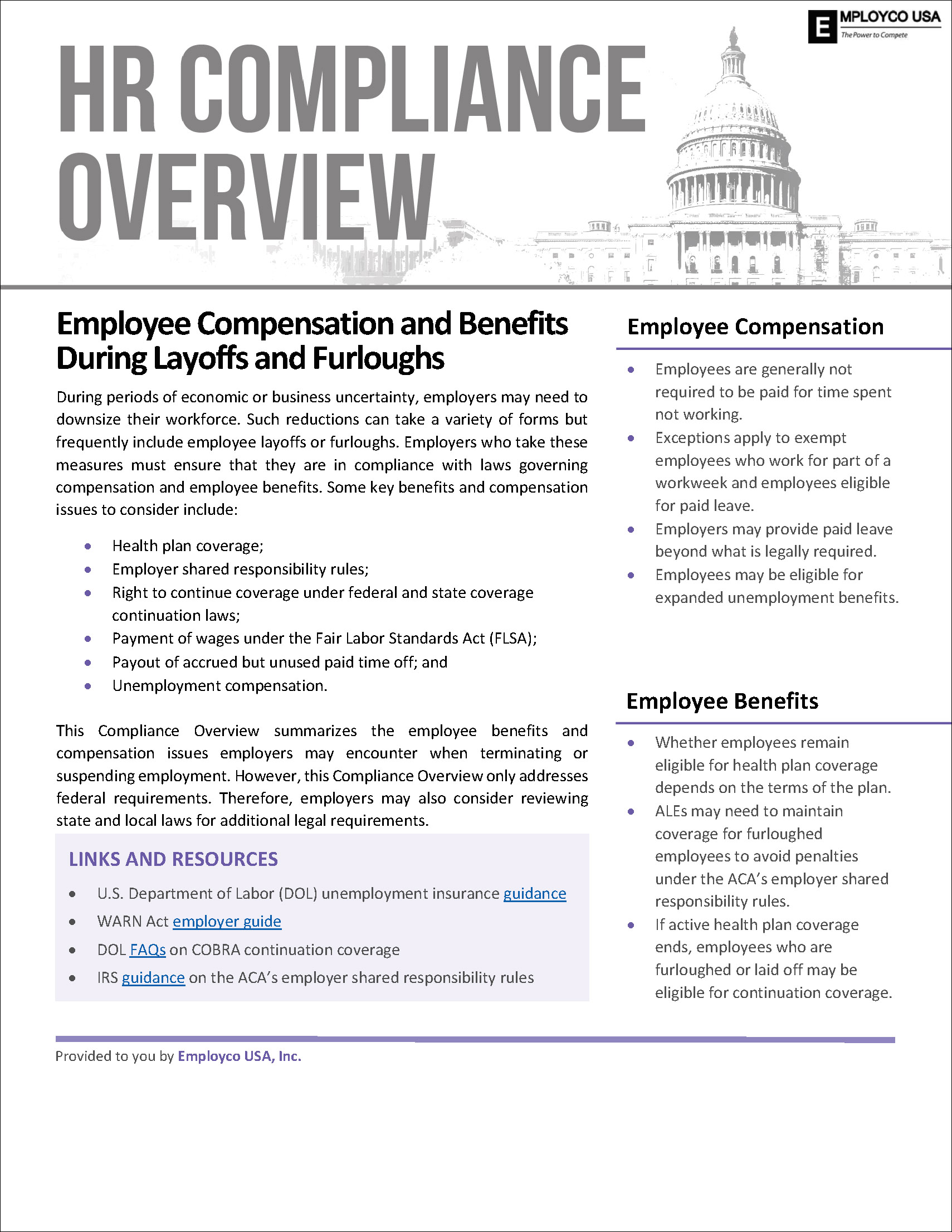 Compliance Overview