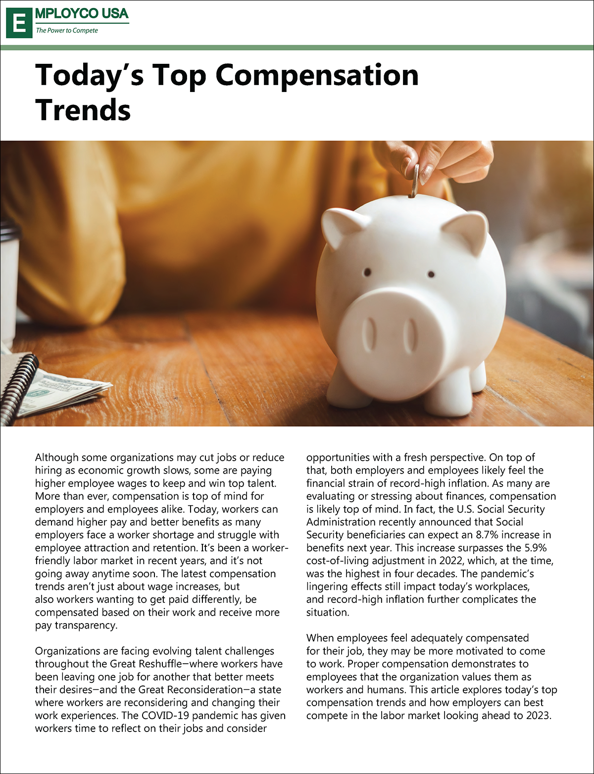 Today’s Top Compensation Trends