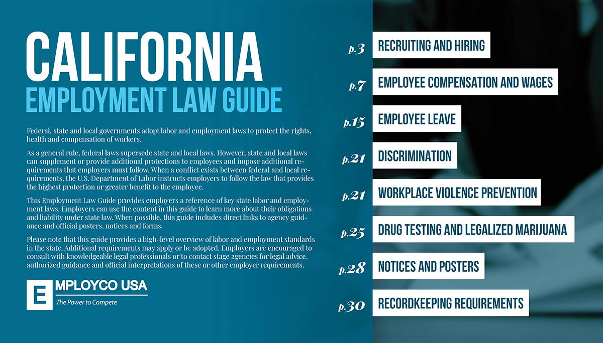 California Employment Law Guide