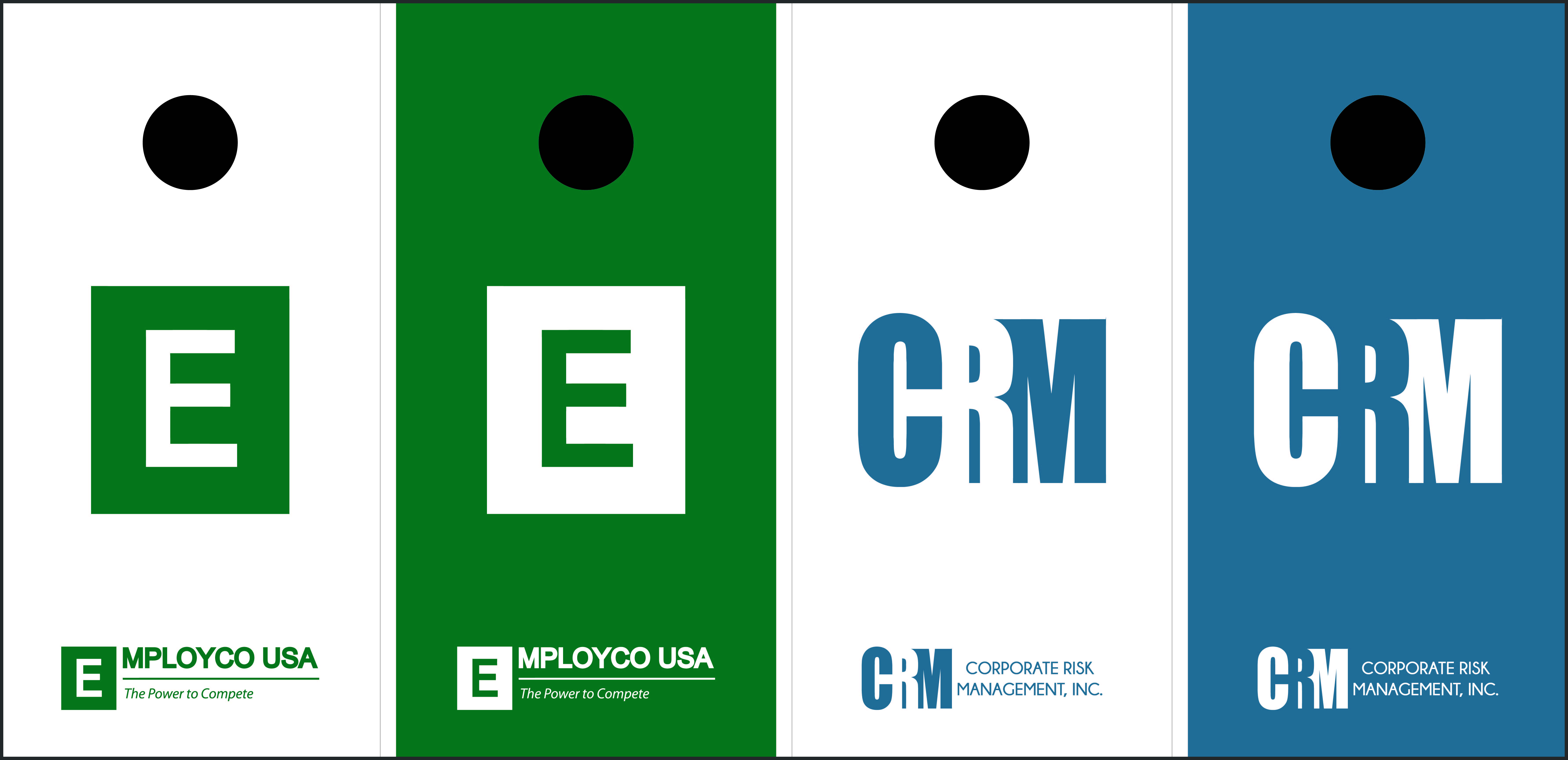 Employco and CRM Cornhole Boards