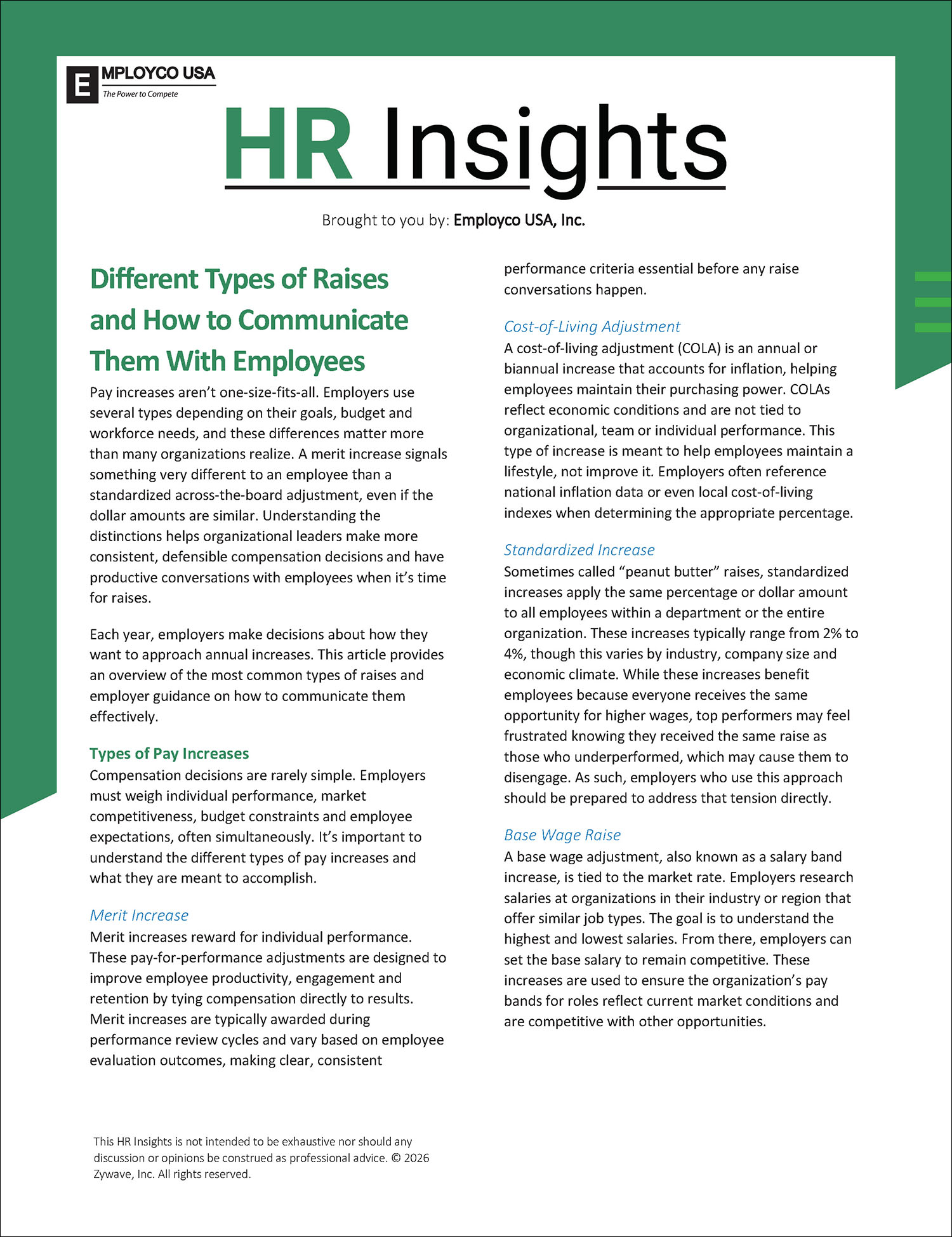 Different Types of Raises and How to Communicate Them With Employees